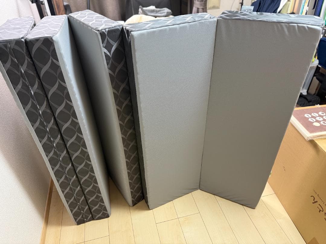 じぶん敷ふとん頂　新品未使用　セミダブル グレー 頂 じぶん敷ふとん　マットレス