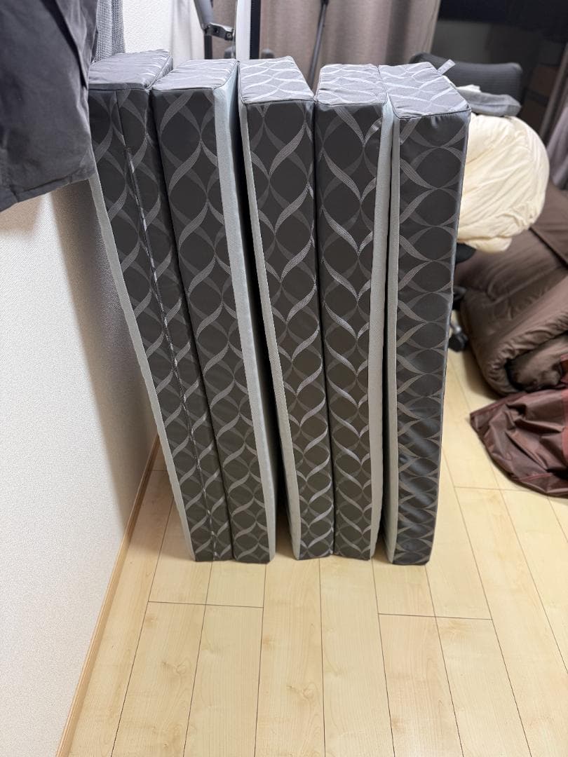 じぶん敷ふとん頂　新品未使用　セミダブル グレー 頂 じぶん敷ふとん　マットレス