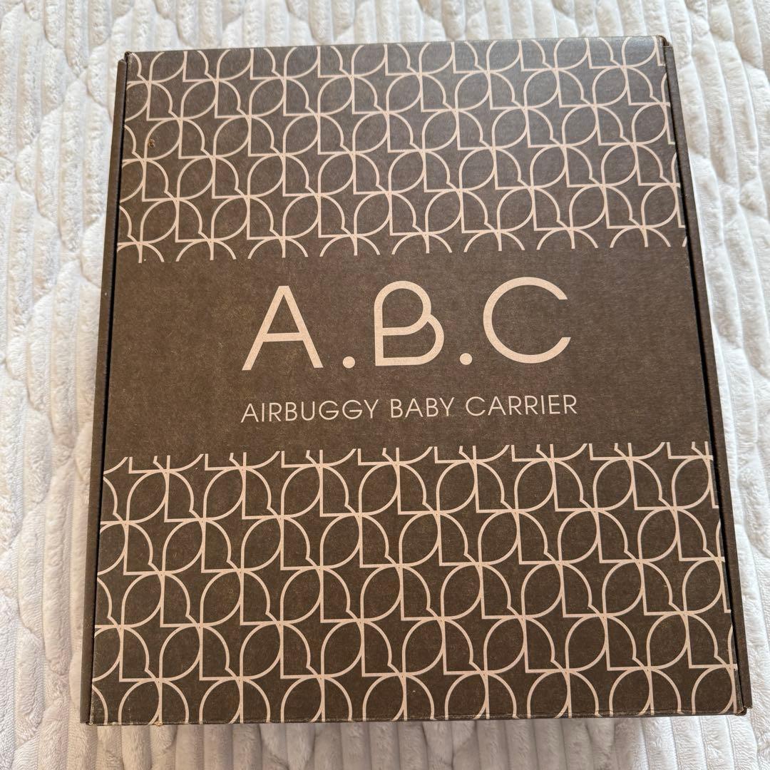【美品　ほぼ未使用】エアバギー　抱っこ紐 ベビーキャリア　AIR BUGGY