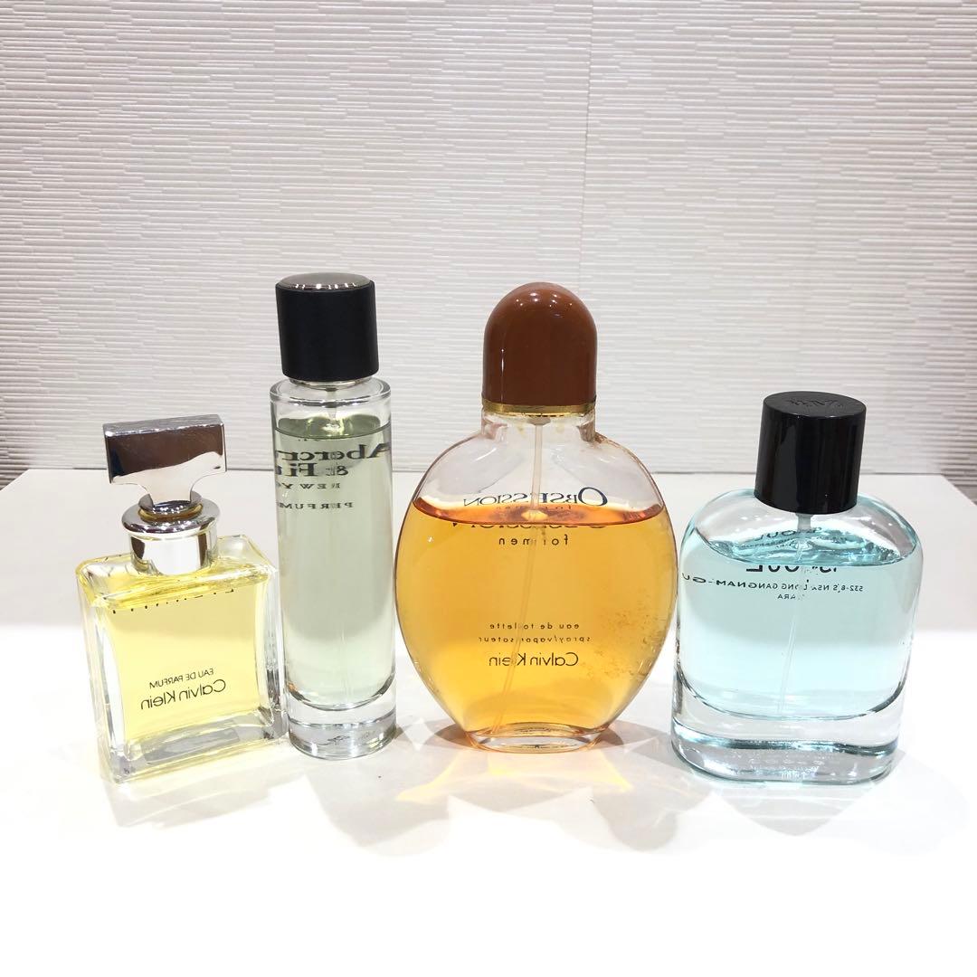 メンズ香水おまとめ4本（オブセッション、エタニティ他）