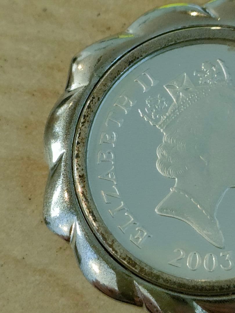 【ペンダントトップ 】［純銀］silver999 クック諸島