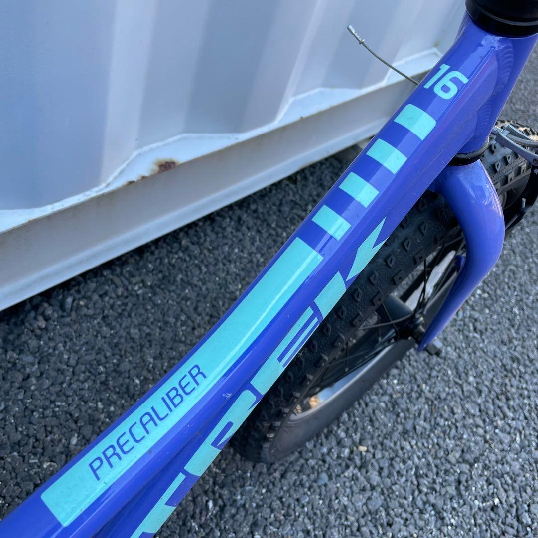 子供用自転車 16インチ Precaliber 身長99-117cm 水色