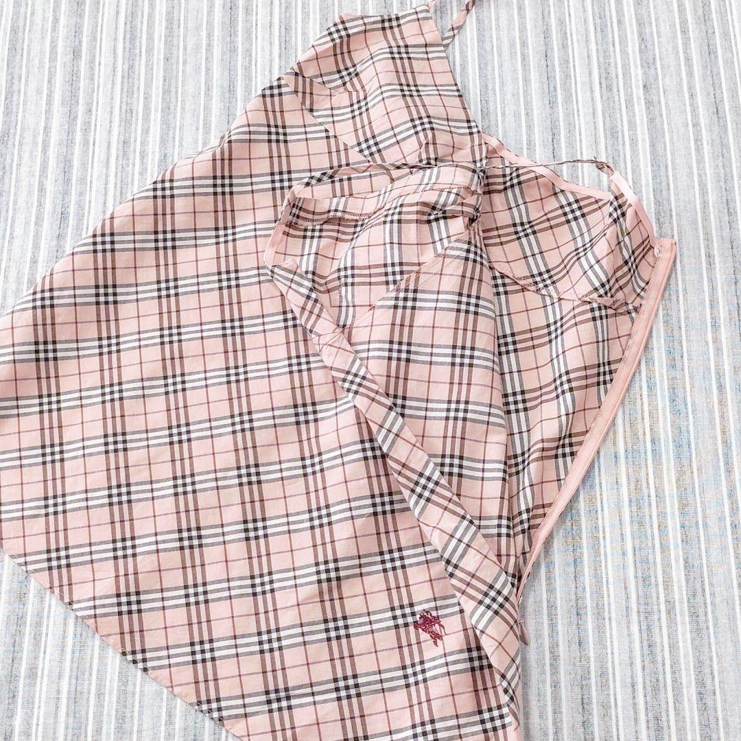 ★極美品★バーバリーブルーレーベル＊チェック柄＊キャミソール＊38