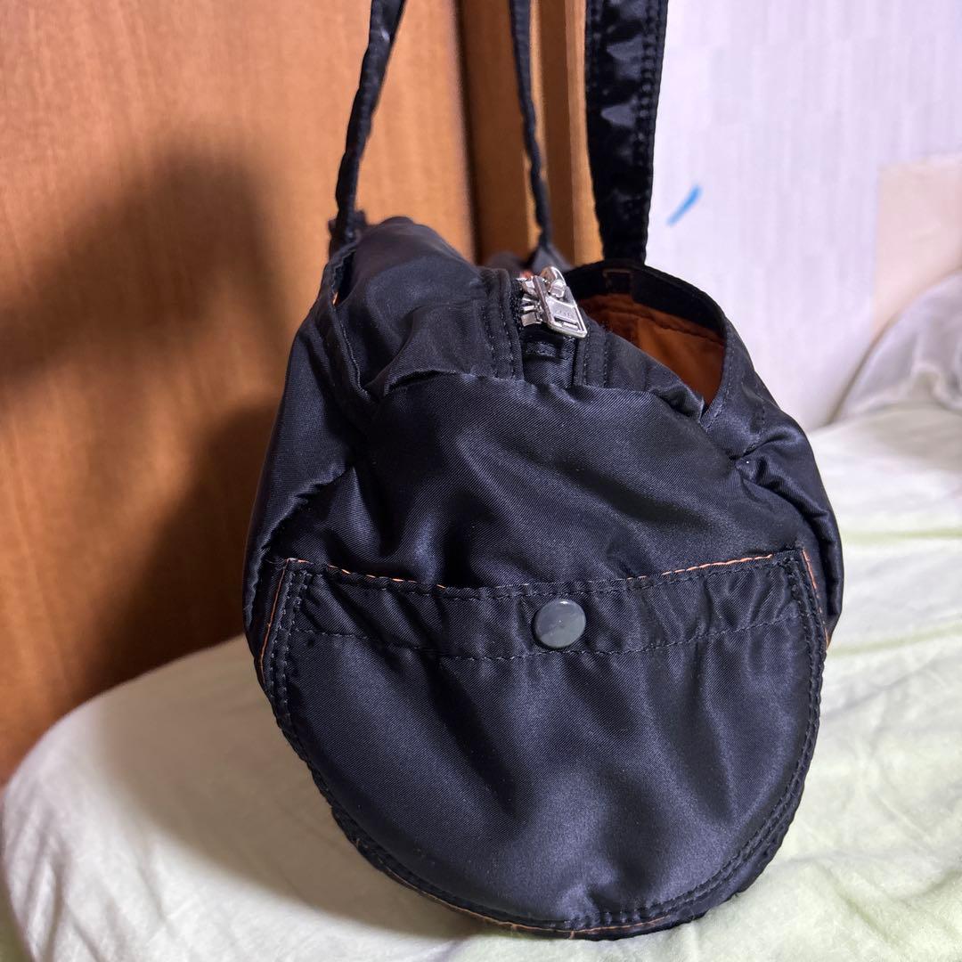 ポーター ミニボストンバッグ タンカー ドラム型肩掛け S