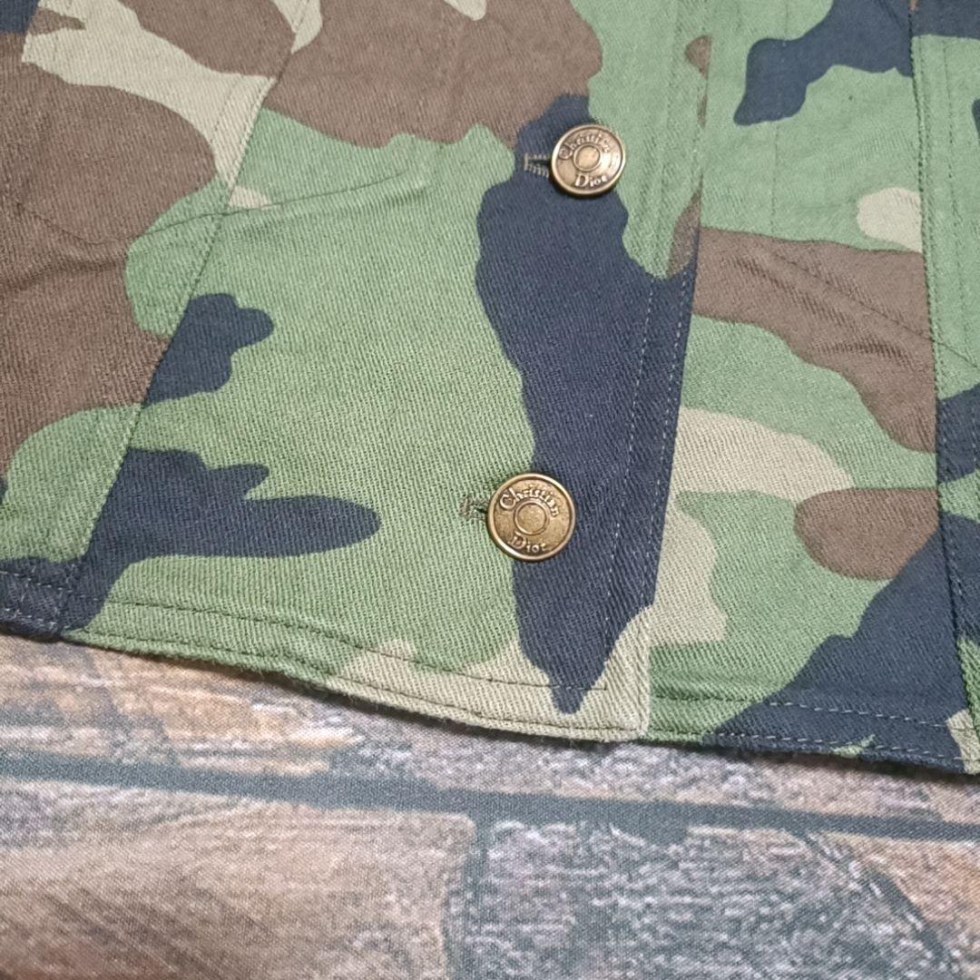 Dior ディオール ガリアーノミリタリー 迷彩クロップドジャケット y2kレア