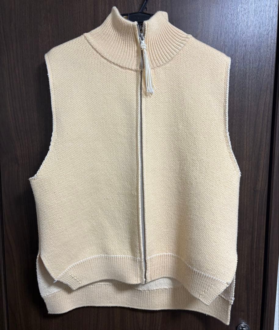 AMBERGLEAM アンバーグリーム Ds knit vest