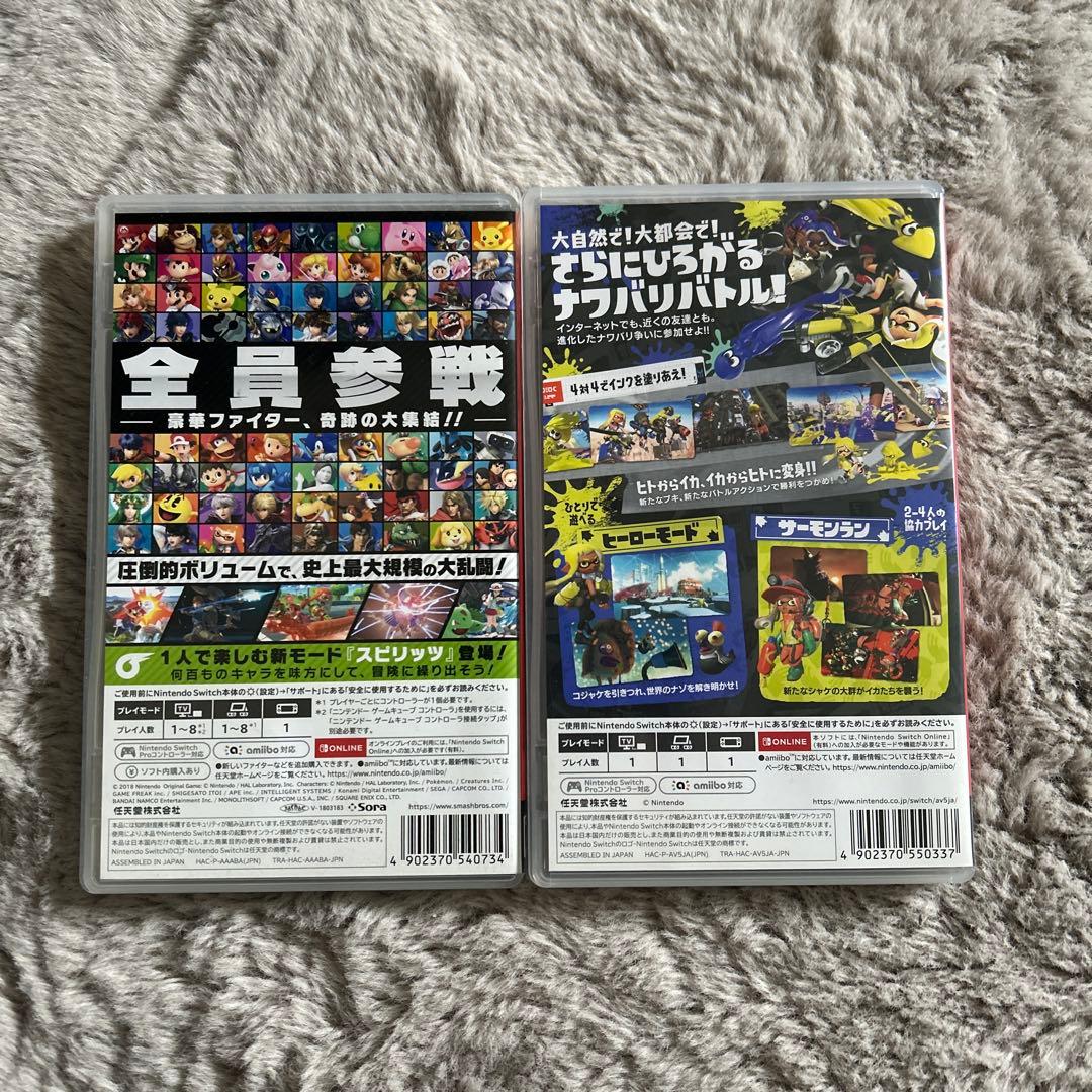 Switch スプラトゥーン3 スマブラ