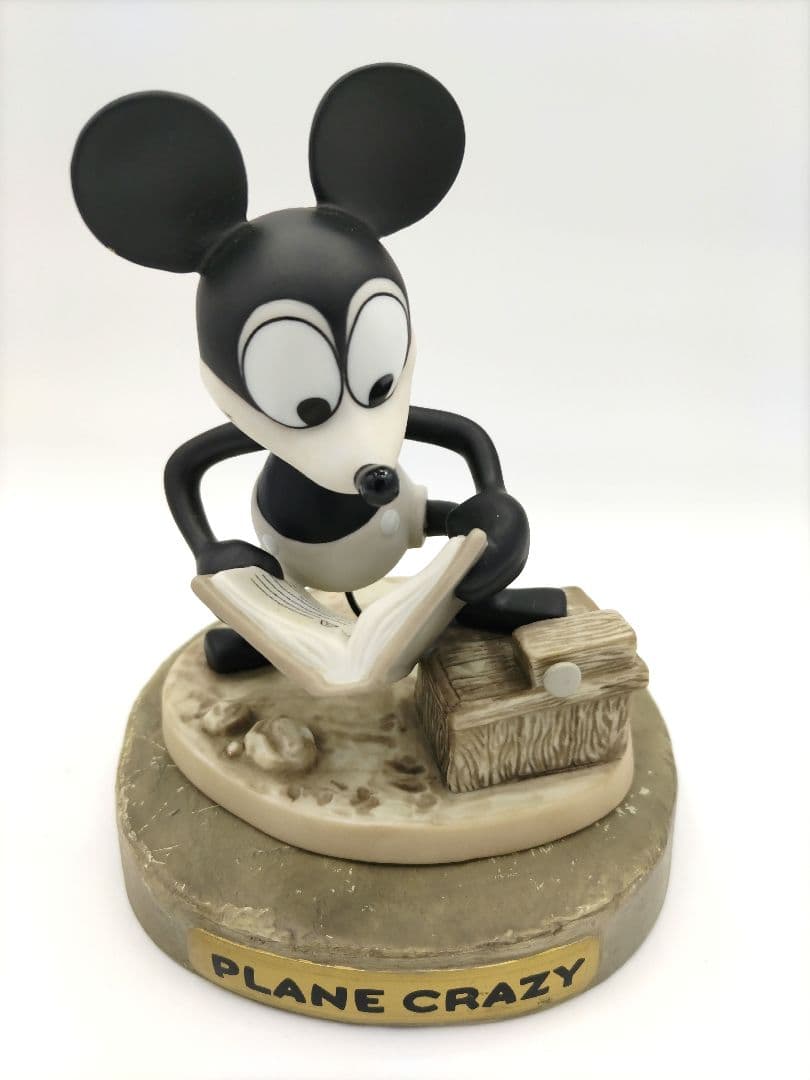 ディズ二ーWDCCフィギュアミッキーHow to Fly Plane Crazy