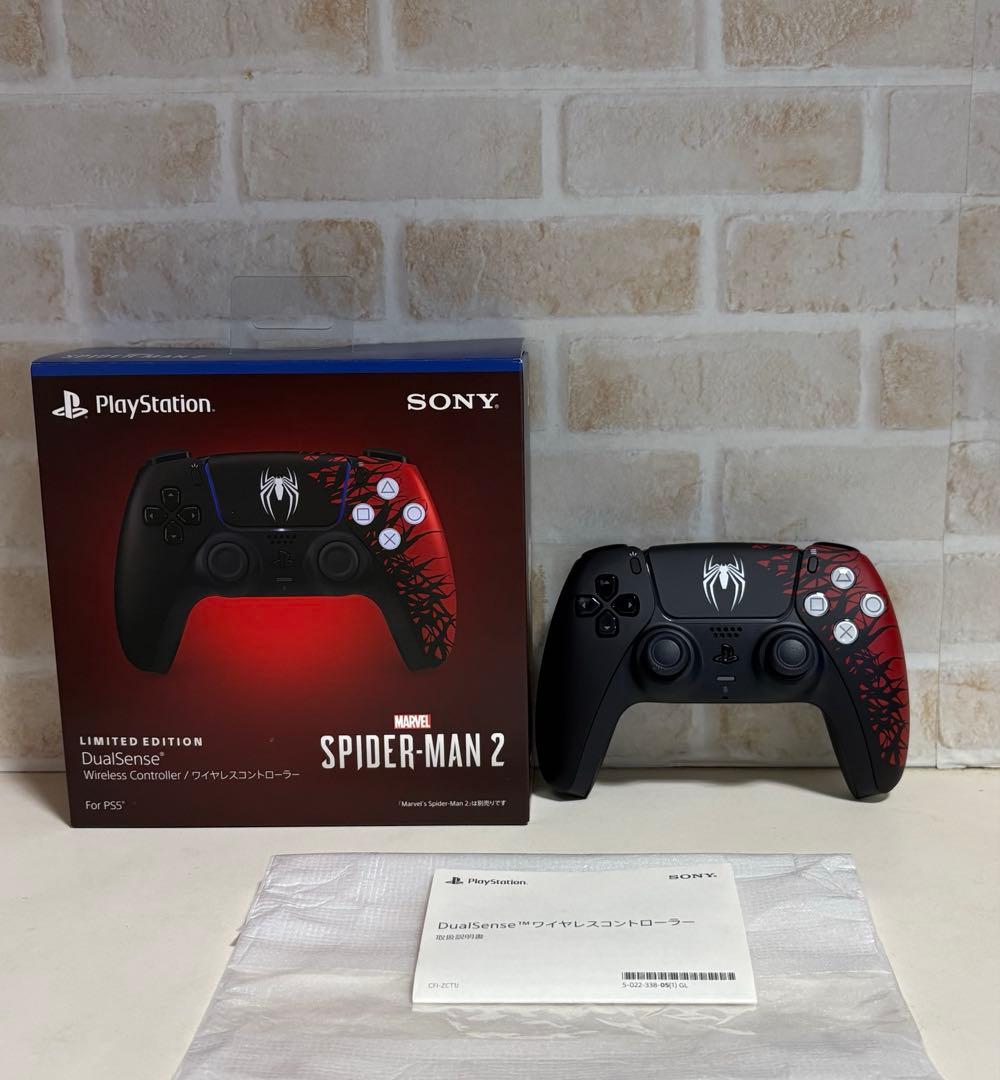 SONY PS5用 DualSense ワイヤレスコントローラー スパイダーマン