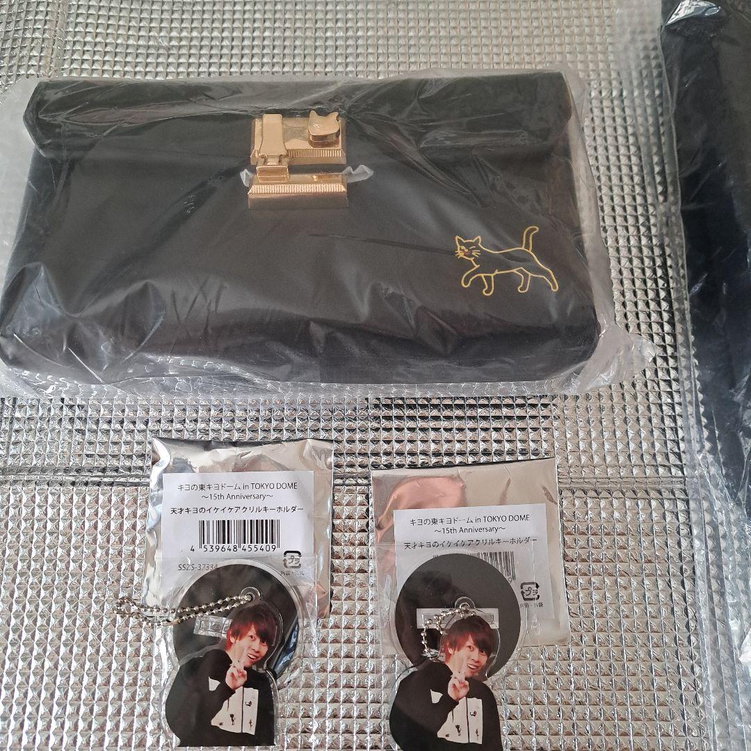 キヨ　キヨ猫ショルダーバッグ　スウェット