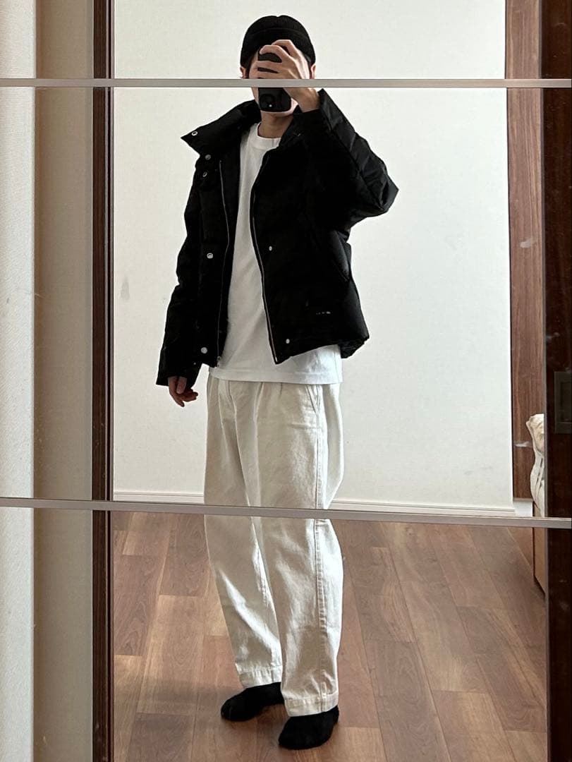 Lui'sルイス　ビッグシルエット ボリュームダウン ジャケット