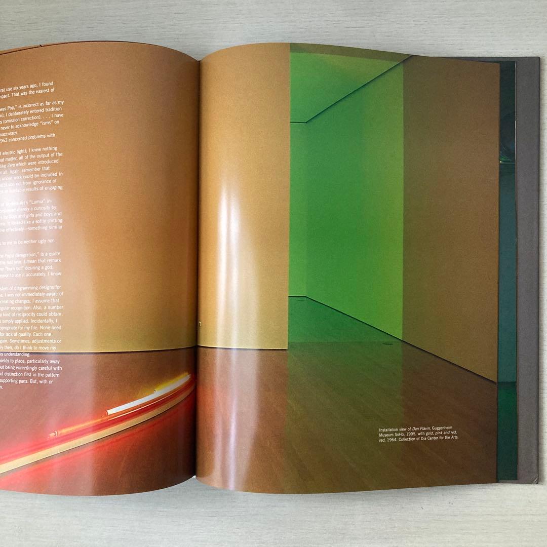 Dan Flavin ダン・フレイヴィン　グッゲンハイム美術館　2000年　図録