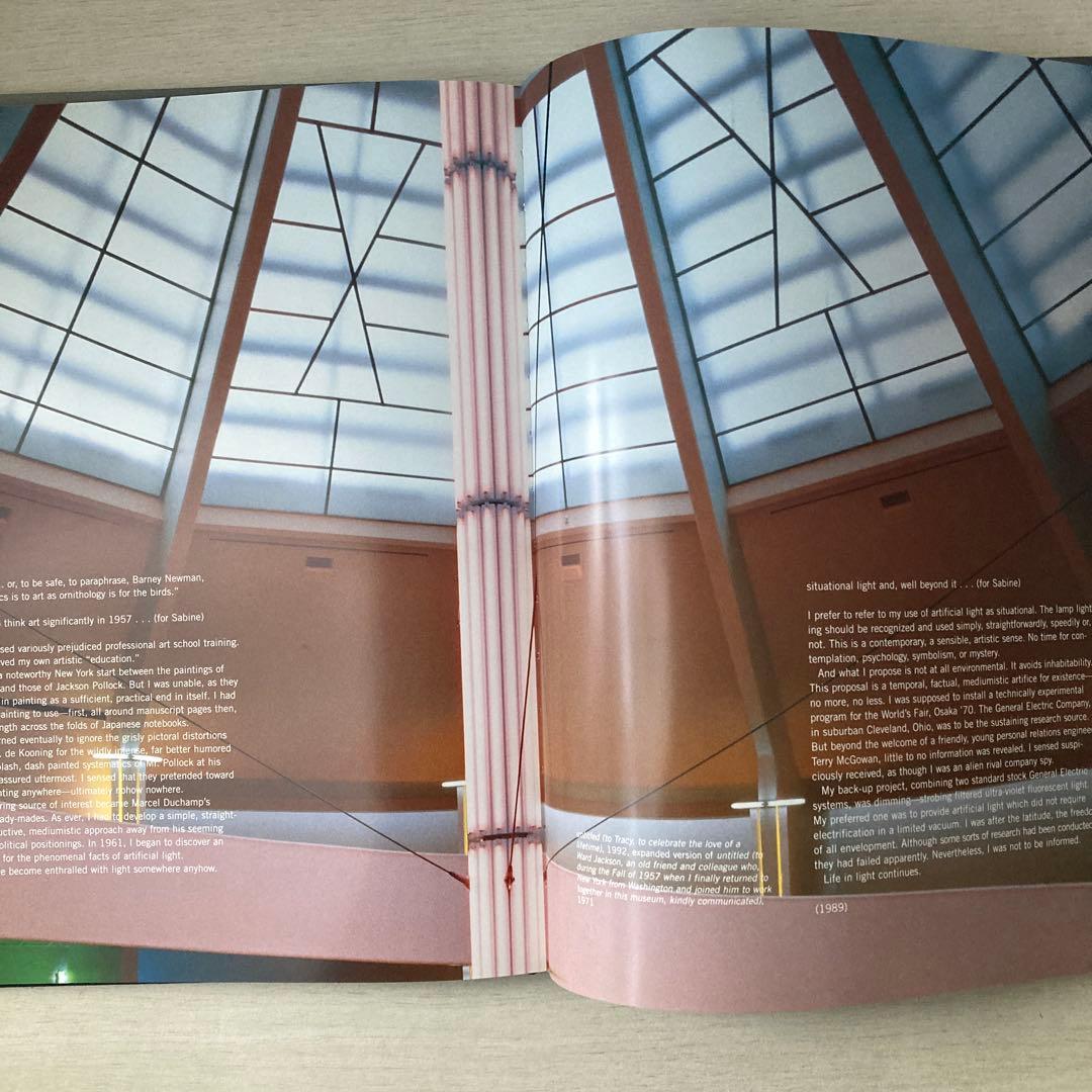 Dan Flavin ダン・フレイヴィン　グッゲンハイム美術館　2000年　図録