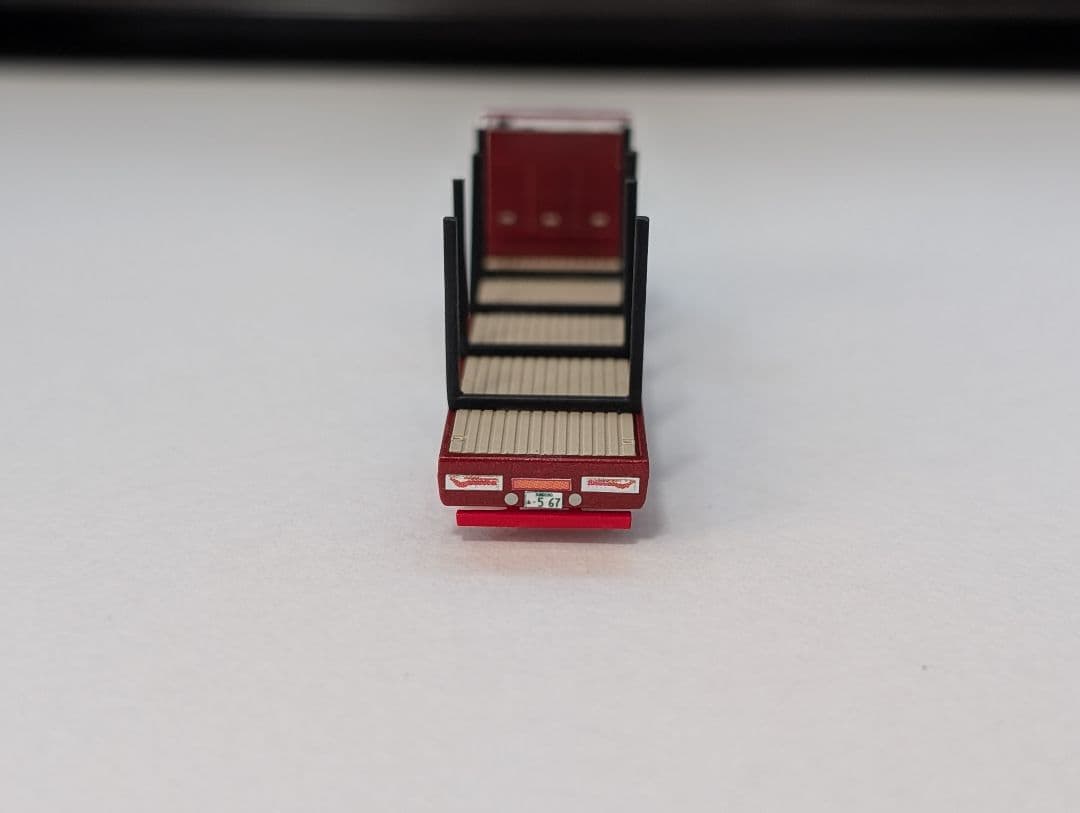 トミーテック　トラックコレクション　改造　クオン　原木運搬車