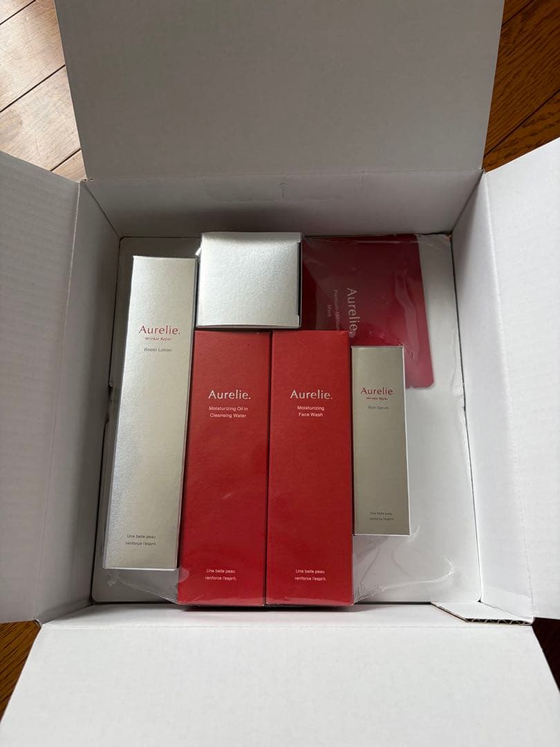 新品❗️オレリープレミアムエイジング集中ケア5点セットパック付き