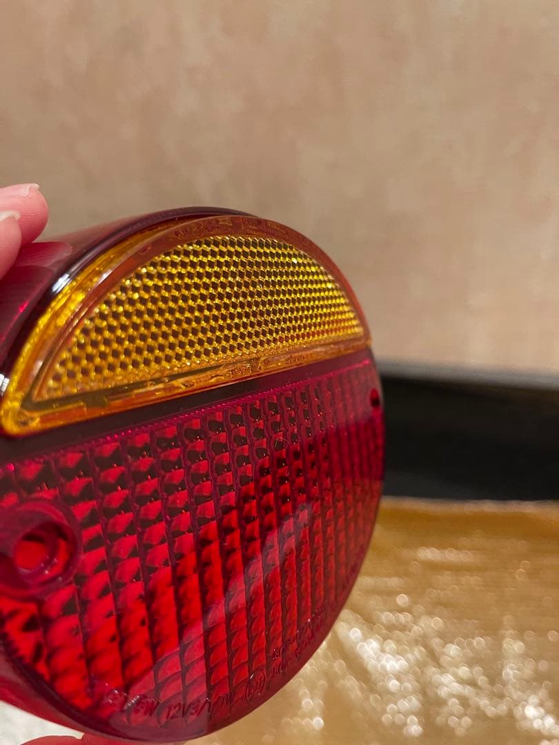 【希少】カワサキ Z1 / Z2 用 テールランプレンズ　2トーン