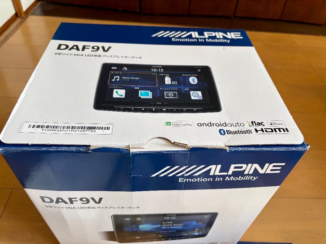 ALPINE DAF9V ＋取付キット
