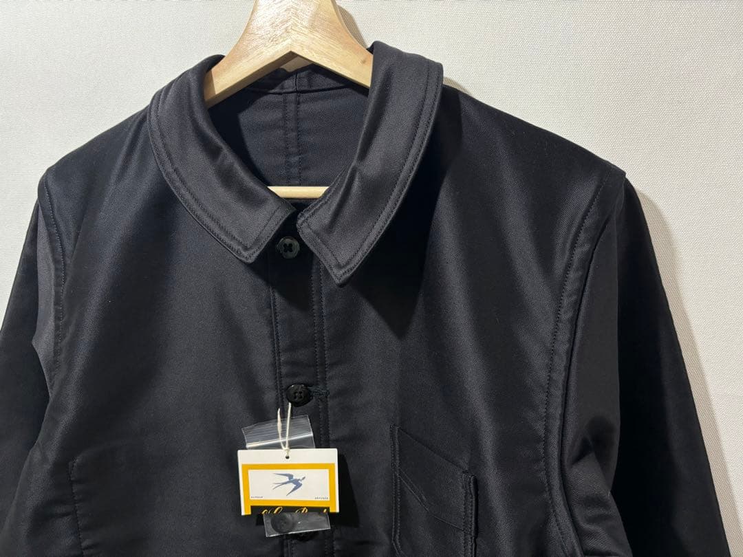 le sans pareil モールスキン カバーオール ブラック 38