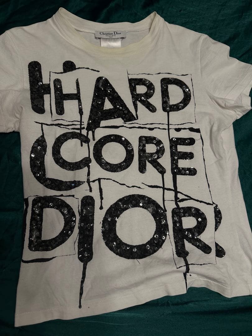 2003 Christian Dior Hardcore Tシャツ