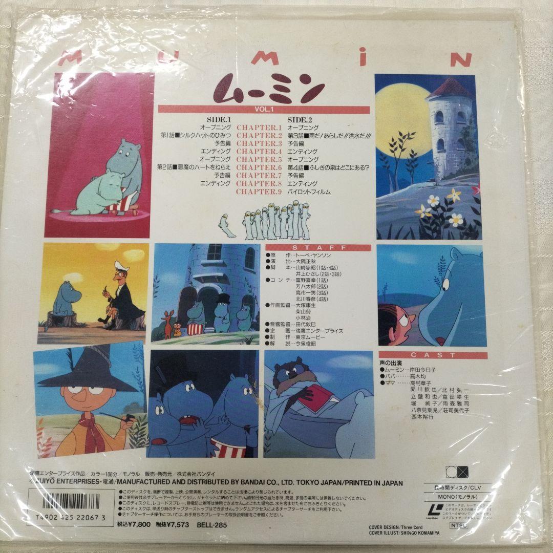 ムーミン　となりのトトロ　海底超特急マリンエクスプレス　レーザーディスク