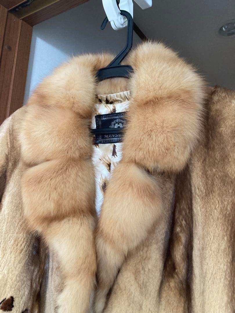 d*9様 Saga Mink サガミンクファーコート/ウール