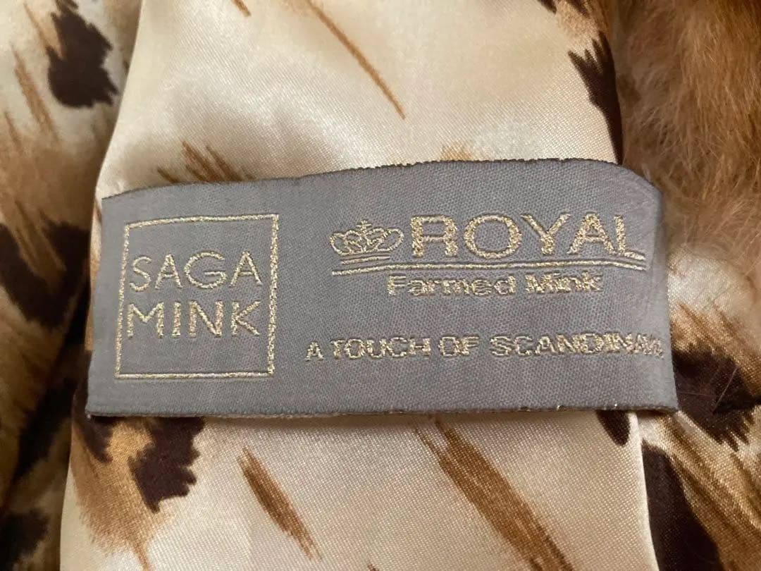 d*9様 Saga Mink サガミンクファーコート/ウール