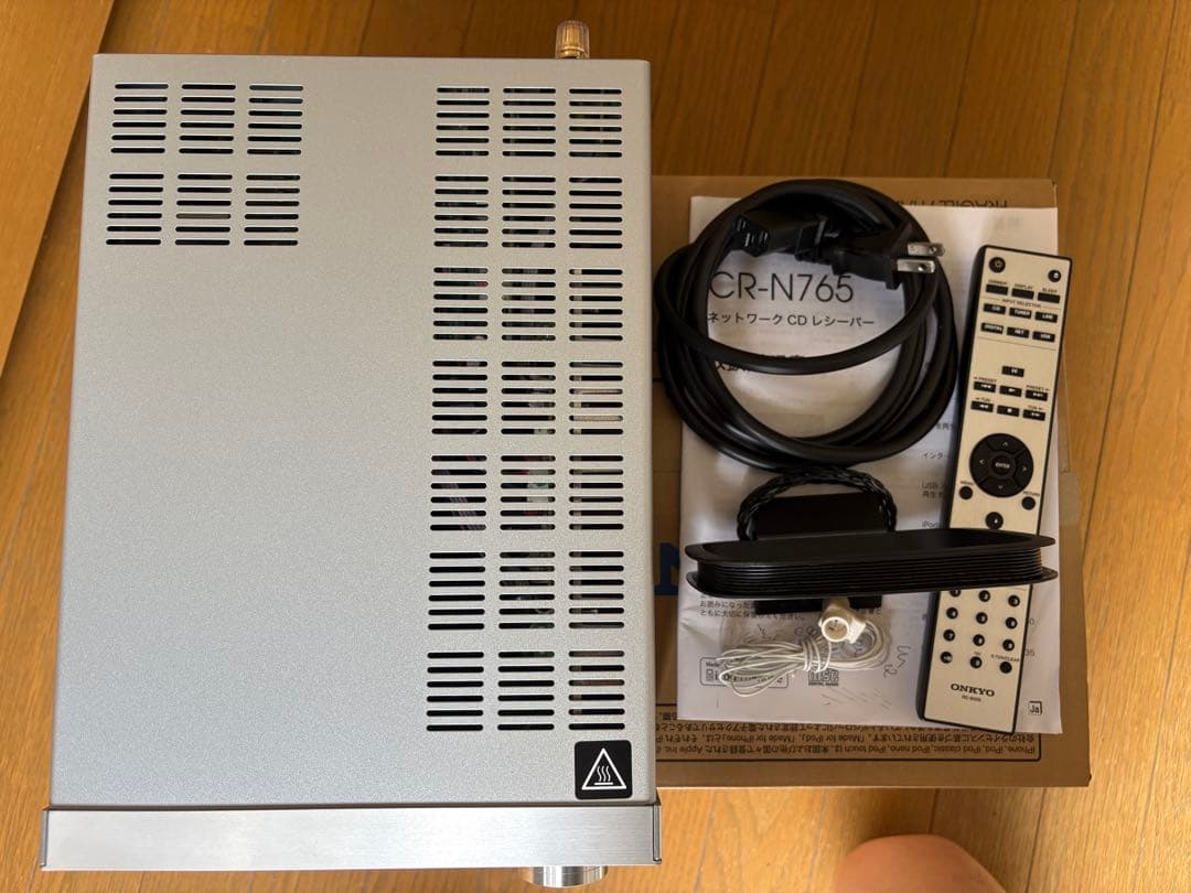 【美品】ONKYO CR-N765(S) ネットワークCDレシーバー
