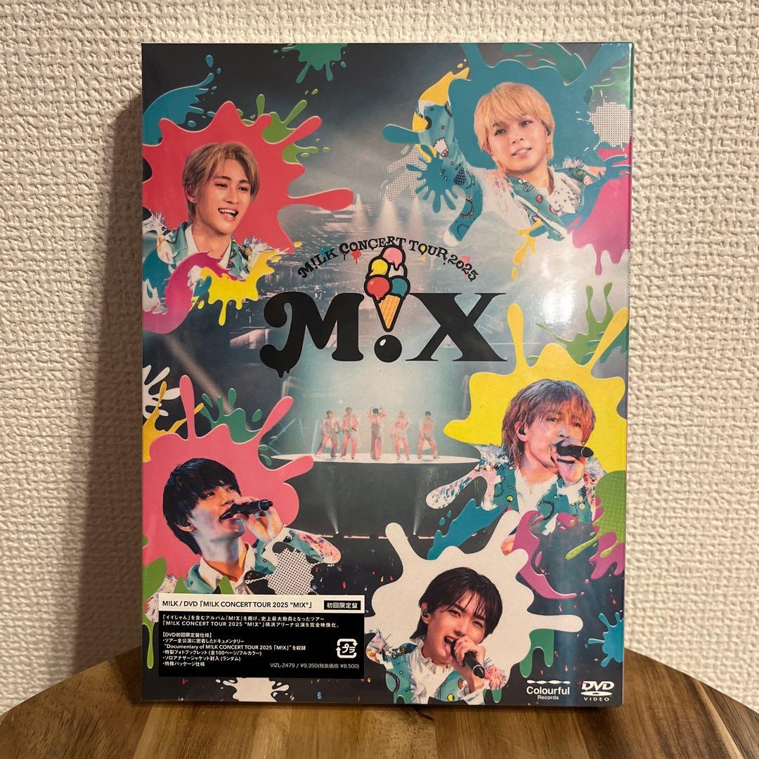 M!LK M!X 初回限定盤 2DVD+photobook