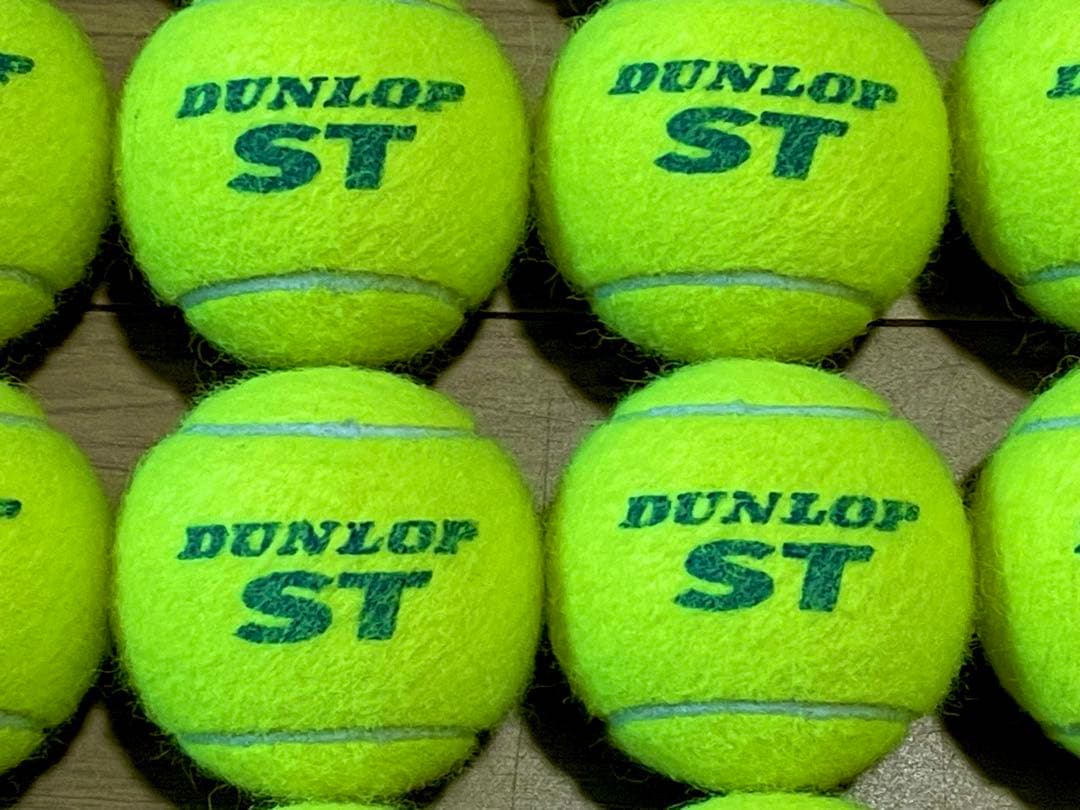 女子練3日　12月23日開封 中古硬式テニスボール50球　オレンジボール30球