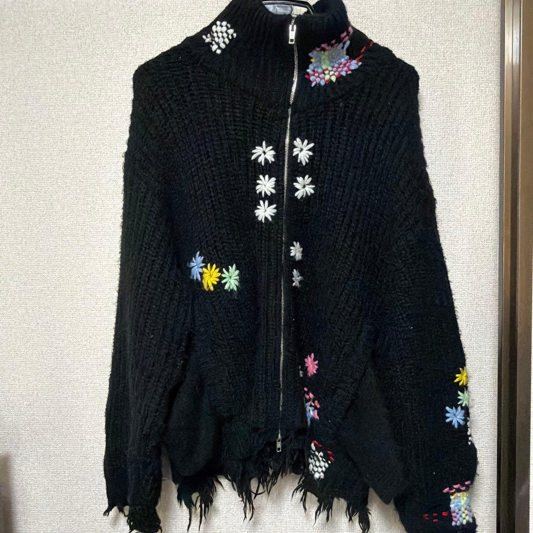 a*様 Doublet DARNING CUT OFF DS KNIT