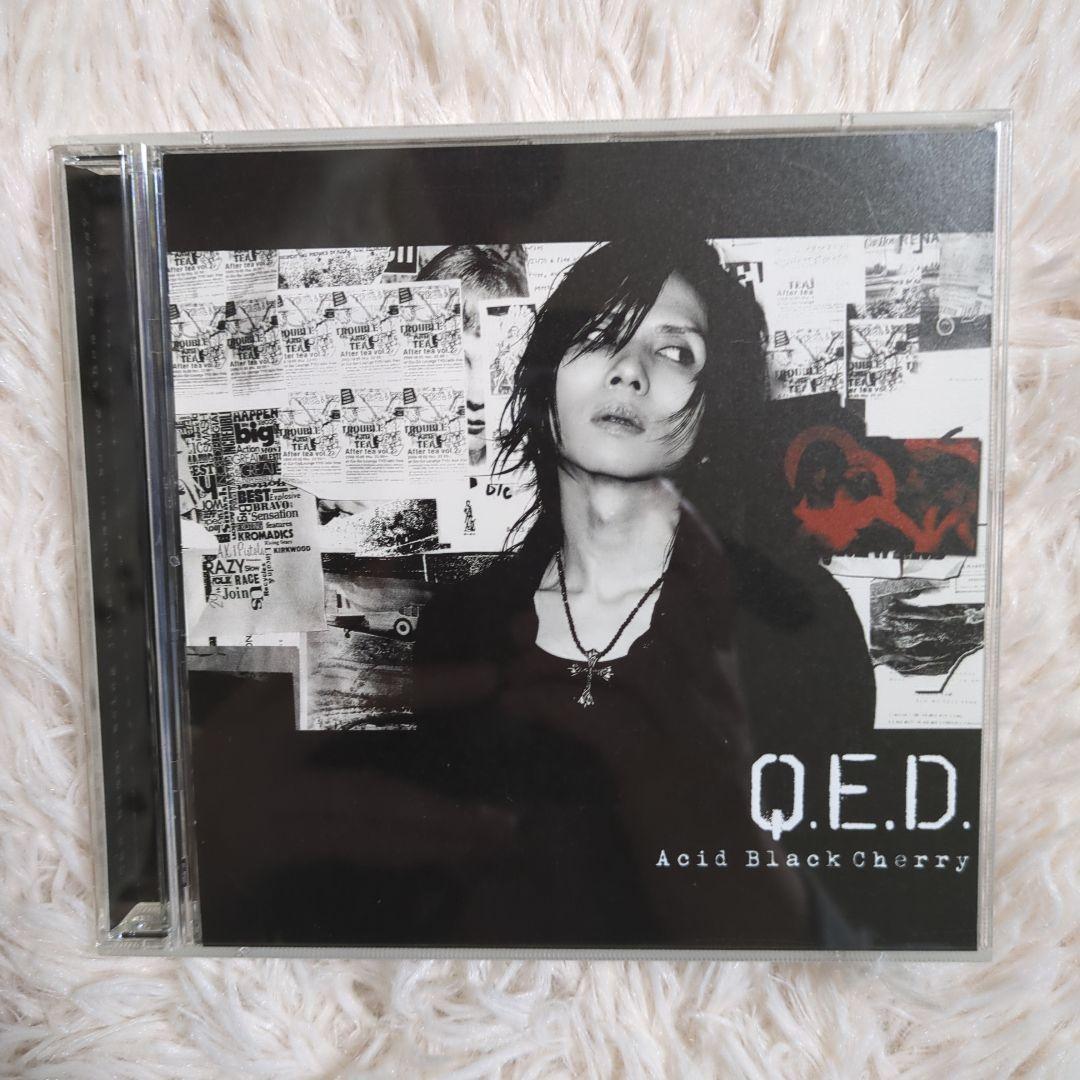 Q.E.D. Acid Black Cherry CD+DVD 初回限定盤