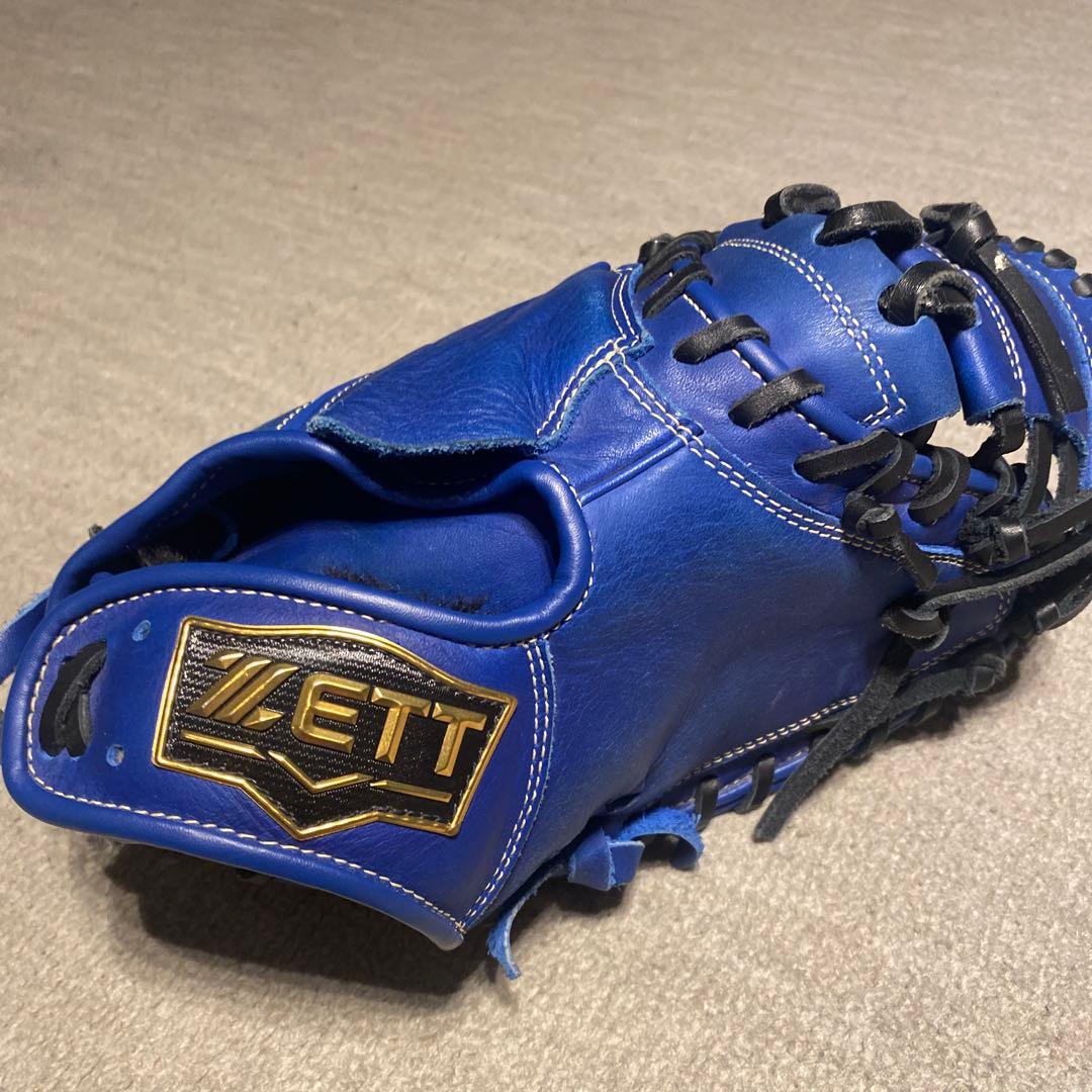 ZETT 少年野球　キャッチーミット　ロイヤルブルー