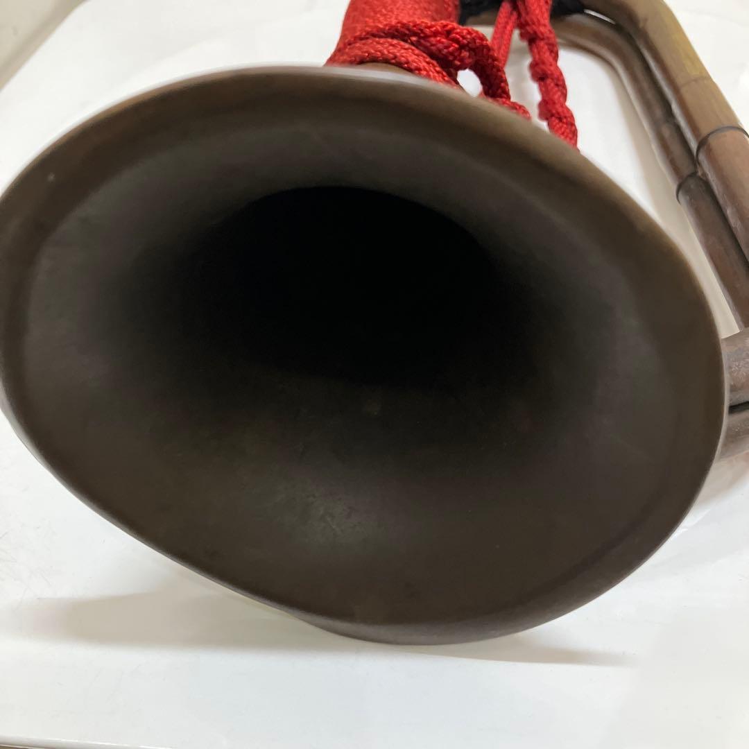 旧日本軍 軍隊ラッパ 突撃ラッパ 陸軍 軍用 アンティーク 当時物 レトロ