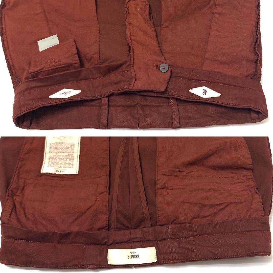 極美品 BRIGLIA 1949 46 イタリア製 定価¥35,000程