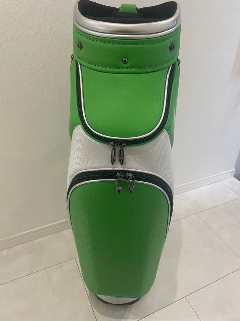 BRIDGESTONE GOLF キャディバッグ グリーン/ホワイト