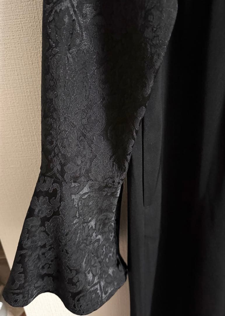 【美品】HARE ジャガードチャイナボレロワンピース ブラック