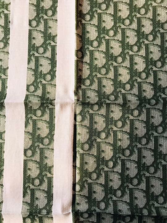 クリスチャンディオールトロッター柄ハンカチーフ