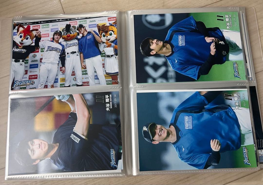 大谷翔平選手　日ハム　2017年ハイライトフォトセット