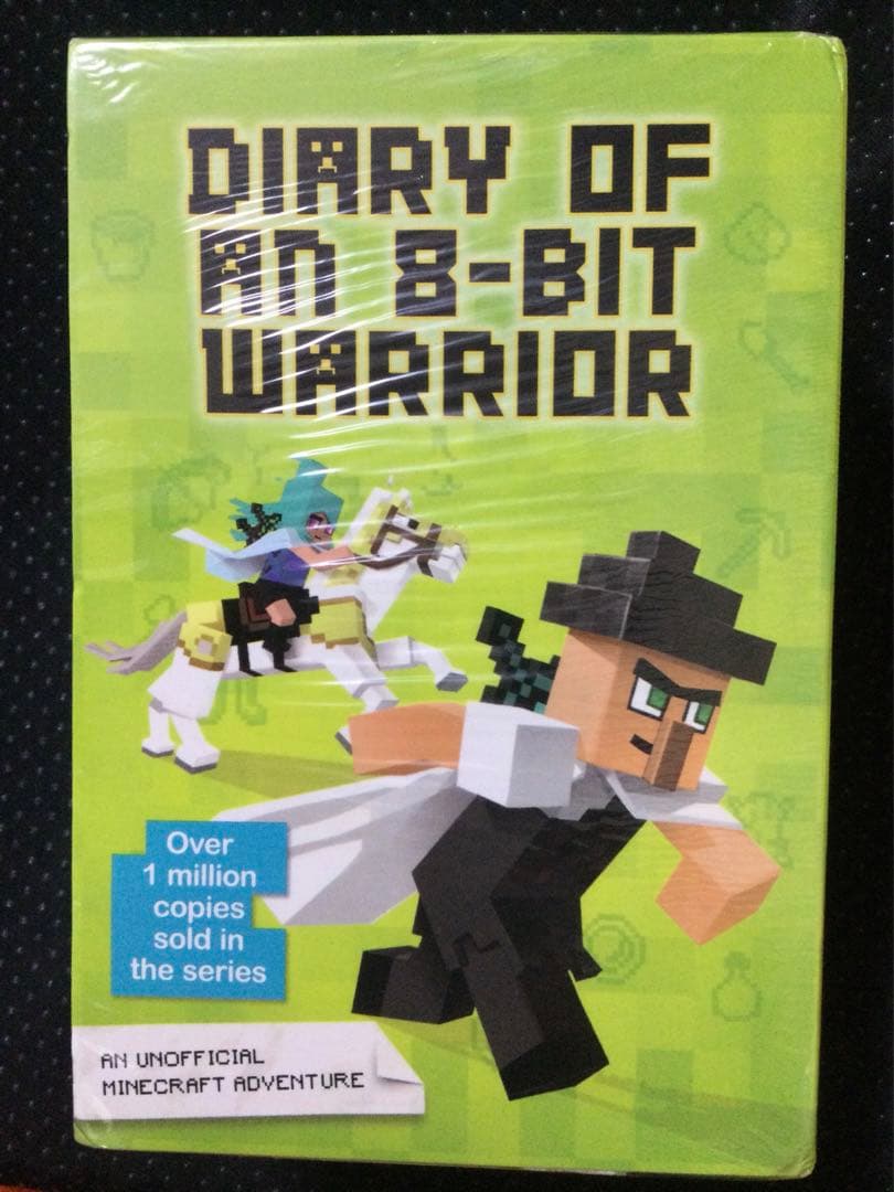 洋書 Minecraft DIARY OF AN 8 BIT WARRIOR