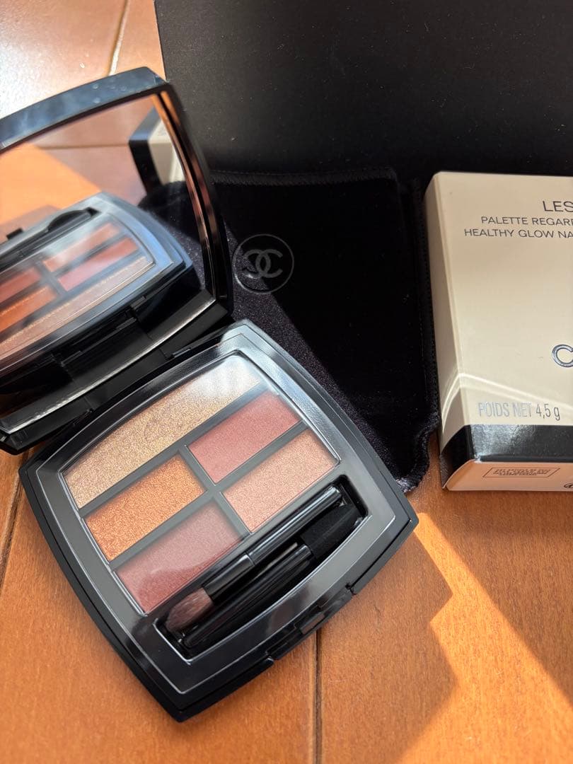 新品シャネル　LES BEIGES アイシャドウ　レベージュパレット ゴールデン