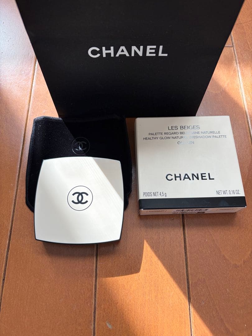 新品シャネル　LES BEIGES アイシャドウ　レベージュパレット ゴールデン