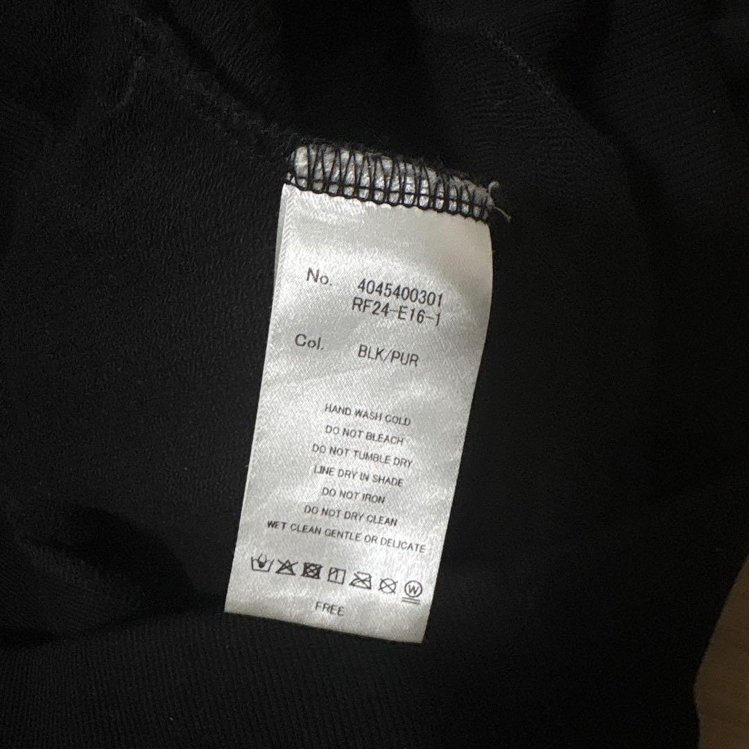 REFLEM レフレムクロス　総柄　ラインストーン　ZIPパーカー　ブラック