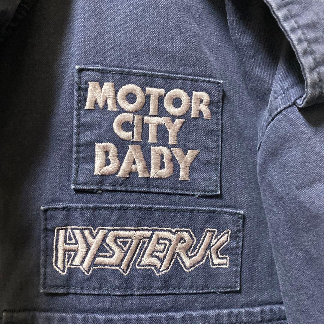 ヒステリックグラマー 90年代 フィールドジャケット ネイビー