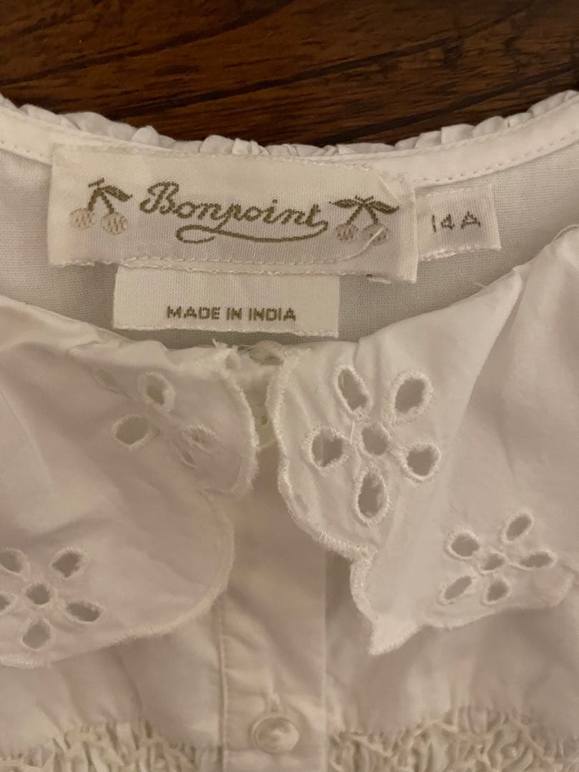 美品　ボンポワン　ブラウス　14a