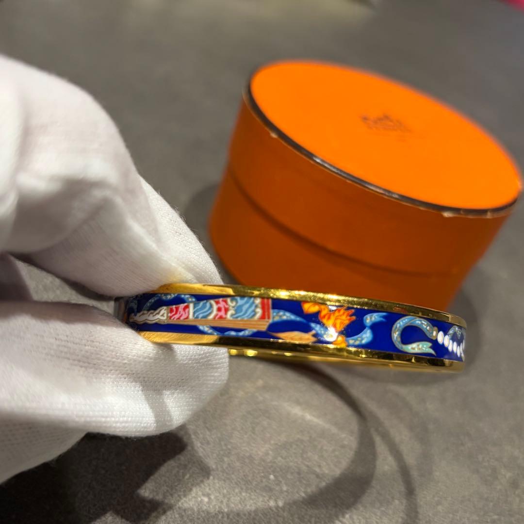 HERMES　エルメス　エマイユバングル
