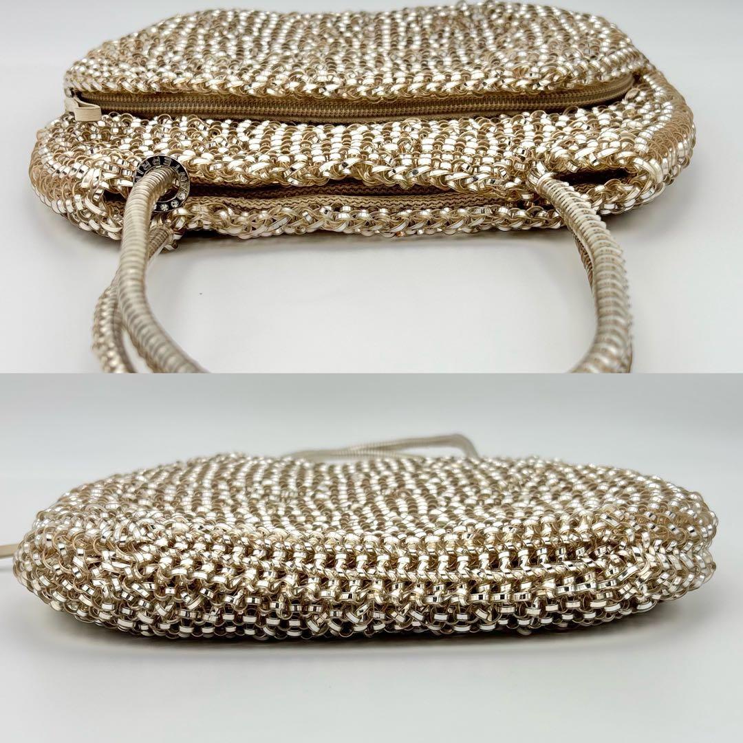 レア✨　ANTEPRIMA アンテプリマ ハンドバッグ　ワイヤーバッグ　ゴールド