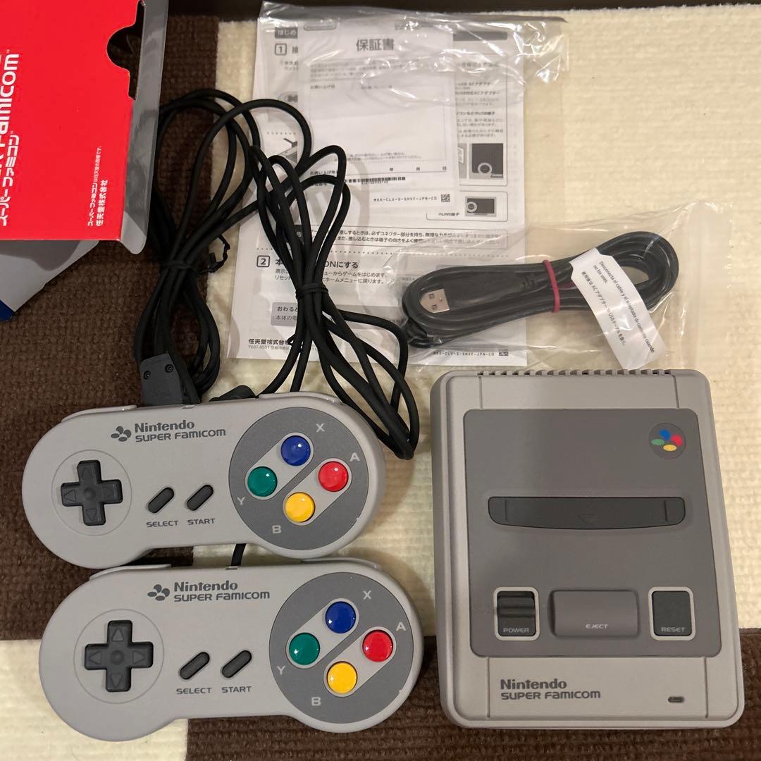 【美品】Nintendo ニンテンドークラシックミニ スーパーファミコン