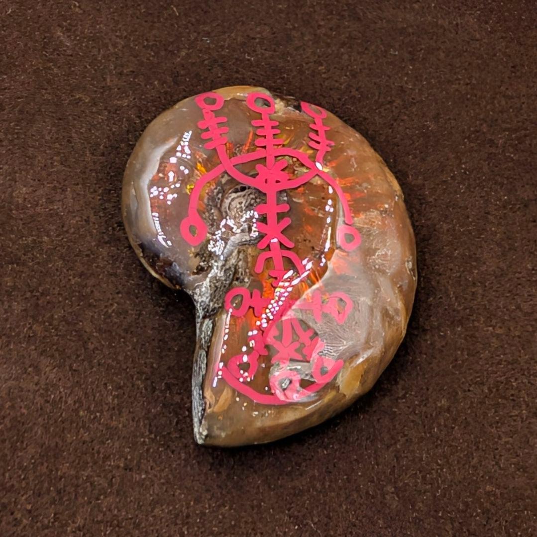 ※1点物『古の符術：アンモライトステイヴ』ナブロカルスタフィールと聖アンナ