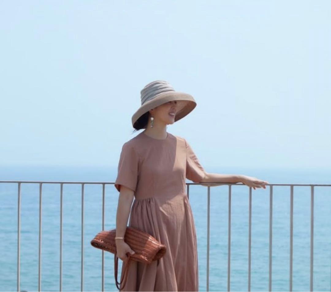 THE9SHOP 丸めて洗える2023SUMMER HAT 鈴木六夏