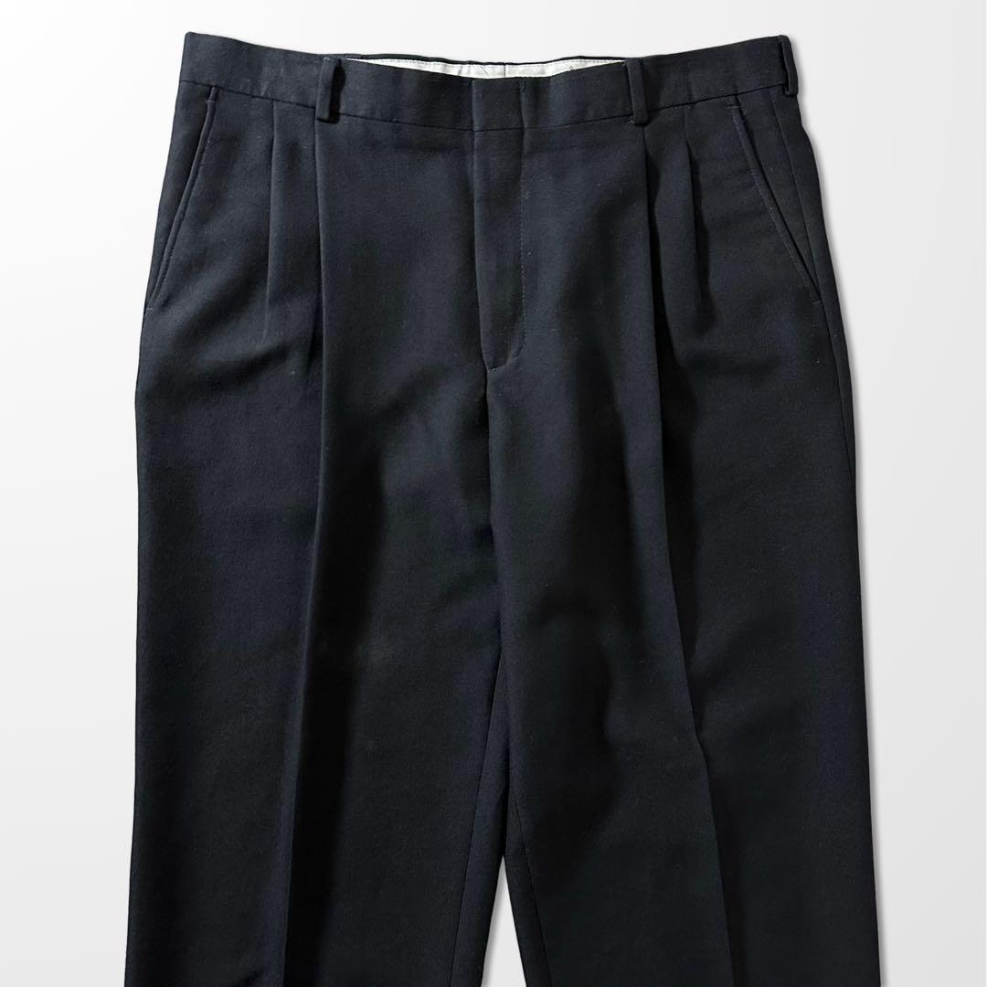 リーバイス ウール混 黒 スラックス W36 L29　アクションスラックス